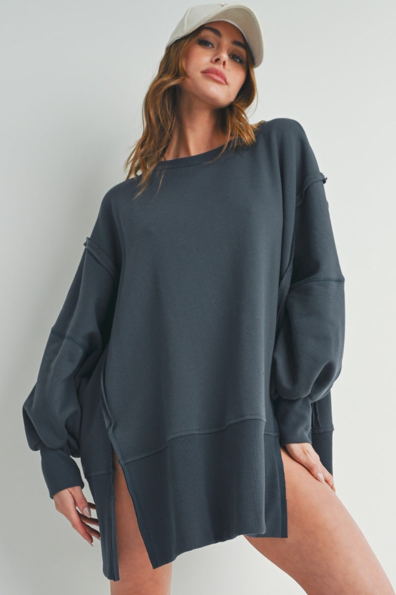 OVERSIZE REVERSE JERSEY BIG TOP